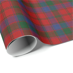 Papier Cadeau Tartan d'écossais de Donnachaidh Robertson de cla