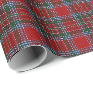 Papier Cadeau Tartan d'écossais de MacBean MacBain de clan
