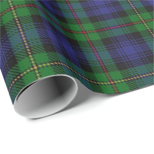 Papier Cadeau Tartan d'écossais de MacEwen Ewen de clan