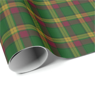 Papier Cadeau Tartan d'écossais de MacMillan de clan