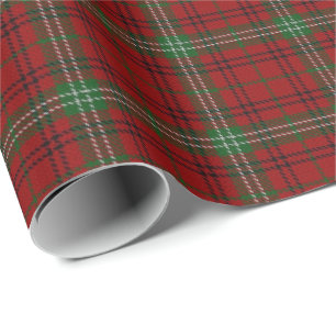 Papier Cadeau Tartan d'écossais de Morrison de clan