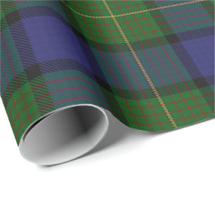Papier Cadeau Tartan d'écossais de Muir de clan