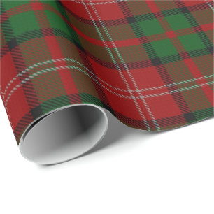 Papier Cadeau Tartan d'écossais de Nisbet Nesbitt Nesbit de clan