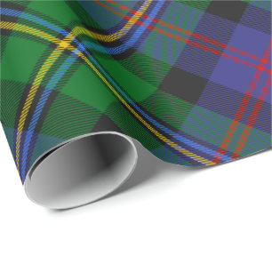 Papier Cadeau Tartan du clan Malcolm