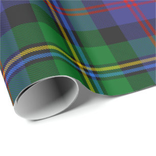 Papier Cadeau Tartan du clan Malcolm