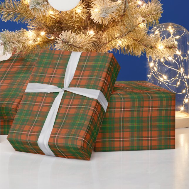 Papier Cadeau Tartan écossais original de Hay (Vacances)