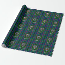 Tartan et blason du clan écossais Wood