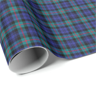 Papier Cadeau Tartan moderne de clan de Murray