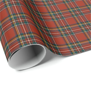 Papier Cadeau Tartan royal de Stewart