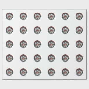 Papier Cadeau Tatouage Flash Liberté Patriotique Tatouage Patrio