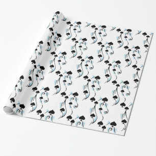 Papier Cadeau Tattoo style noir Thunder_Cove