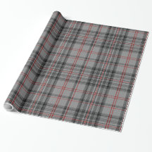Taupe gris foncé rouge Tartan noir Taupe