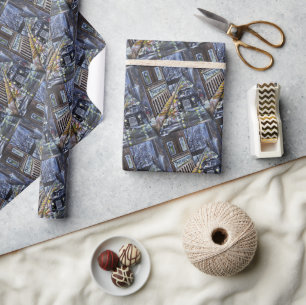 Papier Cadeau Taxi pour Kate Peinture d'Alfred Fox
