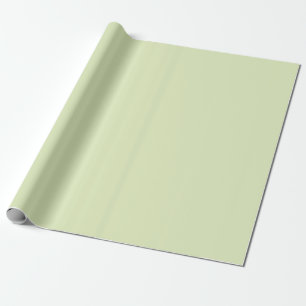 Papier Cadeau Tea vert Solide couleur blanche