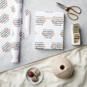 Papier Cadeau Technicien en pharmacie Awesome Technologie en pha