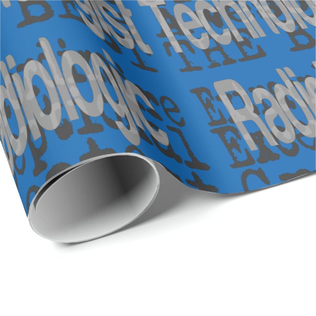 Papier Cadeau Technologue Radiologique Extraordinaire (Coin rond)