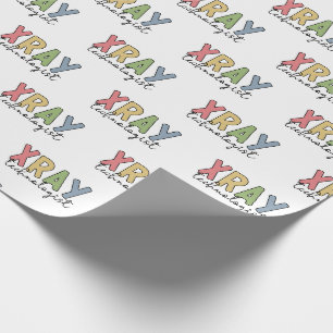 Papier Cadeau Technologue Xray Radiologie Technologie X Cadeaux