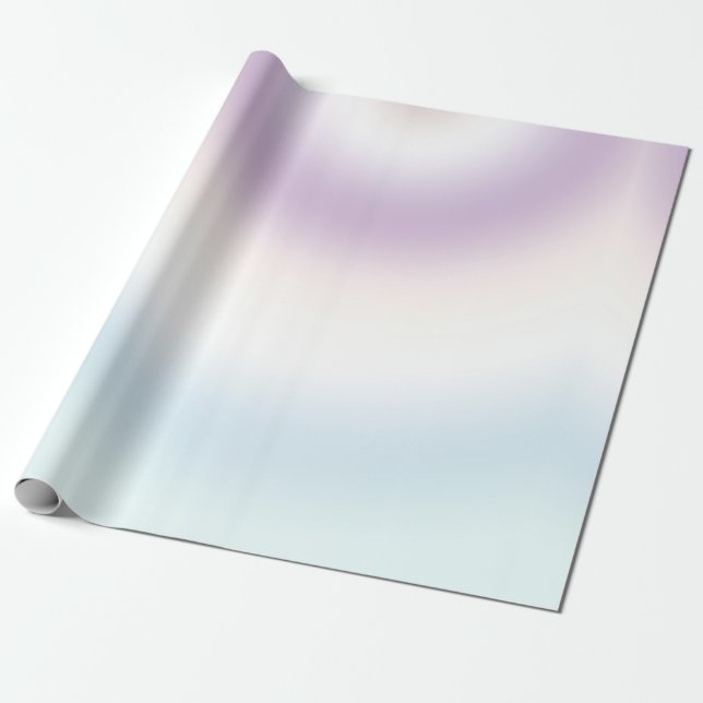 Papier Cadeau Teinture violet blanc bleu Tie (Déroulé)