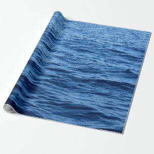 Papier Cadeau Temps écoulé photographie du plan d'eau