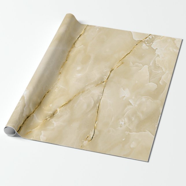 Papier Cadeau Tendance Cool Marbre Motif Pierre Texture (Déroulé)