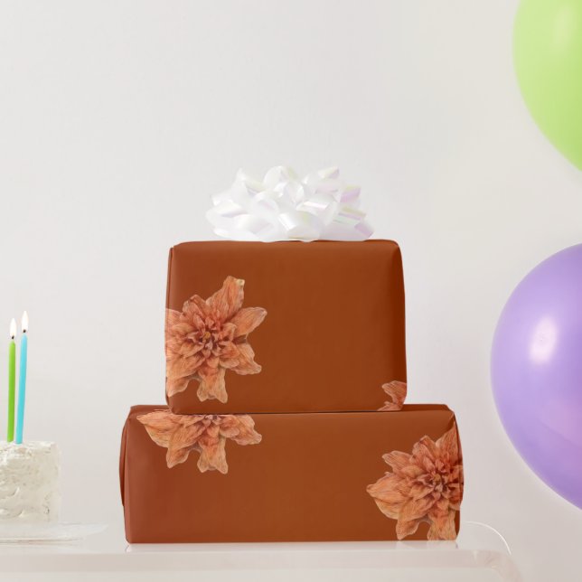 Papier Cadeau Terracotta Flower (Cadeaux de fête)