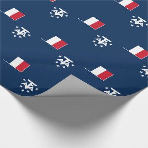 Papier Cadeau Terres australes et antarctiques françaises