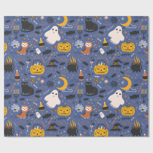 Papier Cadeau Terreur d'Halloween