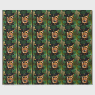 PAPIER CADEAU TERRIER AIRDALÉ