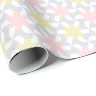 Papier Cadeau Tessellation de Pink et Yellow Pinwheel