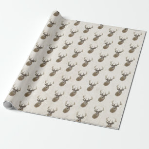 Papier Cadeau Tête de cerf Big Buck