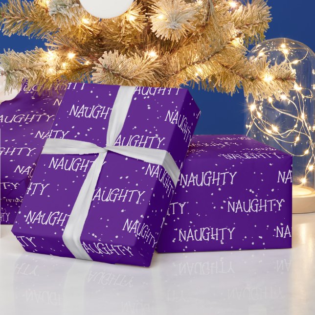 Papier Cadeau Texte Nouvel An Avec Des Snowflakes (Vacances)