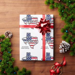 Papier Cadeau Texte personnalisé