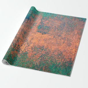 Papier Cadeau Texture arrière - plan de plaque métallique rouill