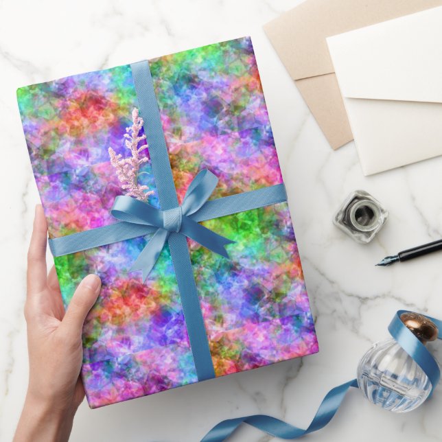 Papier Cadeau Texture chromée (Cadeaux)