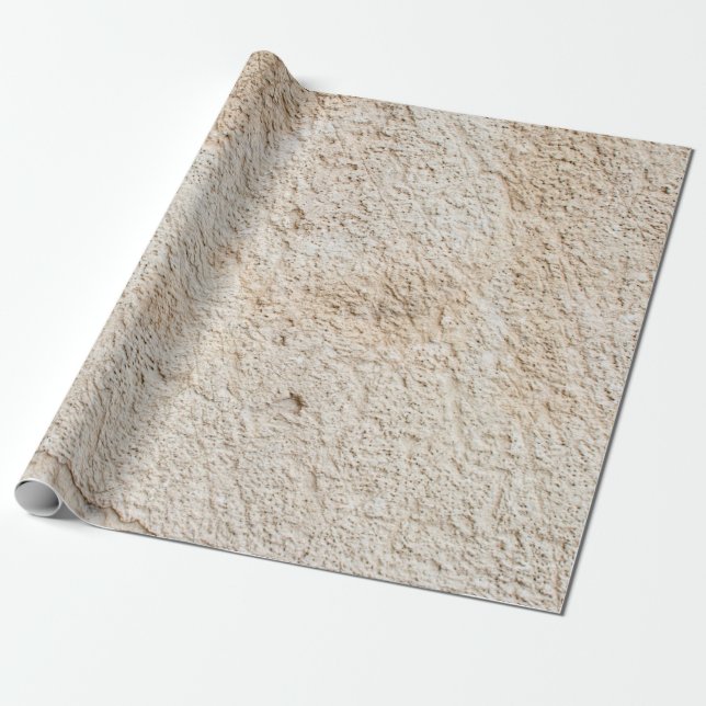 Papier Cadeau Texture claire de vieux mur antique, couche de con (Déroulé)