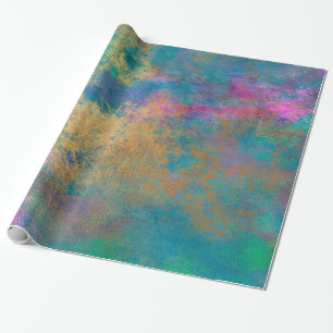 Papier Cadeau texture d'or Abstraite grunge