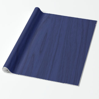 Papier Cadeau Texture en bois rustique de bleu marine