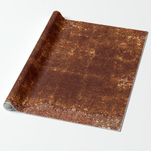 Papier Cadeau Texture Marron Rustique Campagne Vintage Grunge