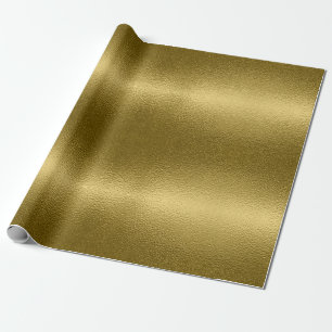 Papier Cadeau Texture métal or brillant Chic brillant brillant