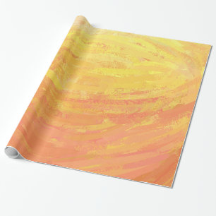 Papier Cadeau Texture orangée des yeux de dragons