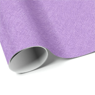 Papier Cadeau Texture simple de lin pourpre