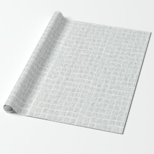 Papier Cadeau Texture tissée - bleu clair