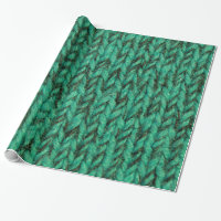 Texture verte encombrante de Knit de chandail