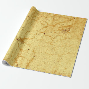 Papier Cadeau Texture Vintage Jaune Antique Rustique Découpage