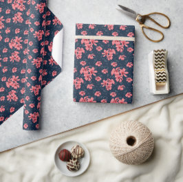 Papier Cadeau The allure of dark elegance: Sunset Blossom 
