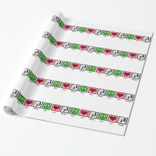 Papier Cadeau Théâtre d'amour de paix