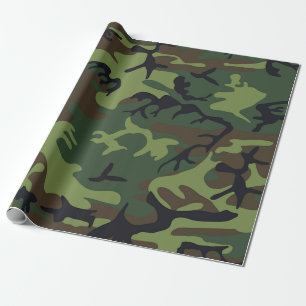 Papier Cadeau Thème armée