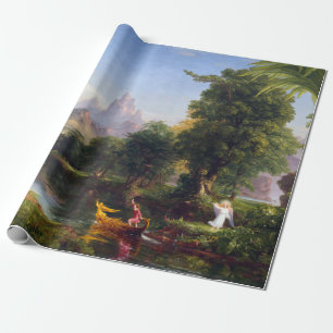 Papier Cadeau Thomas Cole La jeunesse du voyage