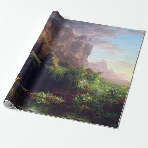 Papier Cadeau Thomas Cole Le voyage de la vie Enfance
