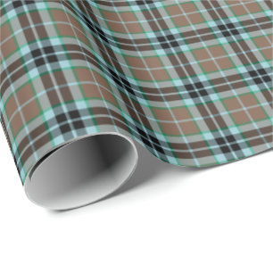Papier Cadeau Thompson Clan Hunting Tartan